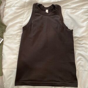Athleta renew racerback tank. Size small. Brown colored.